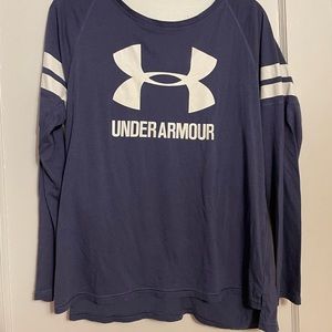 Navy Under Armour long sleeve